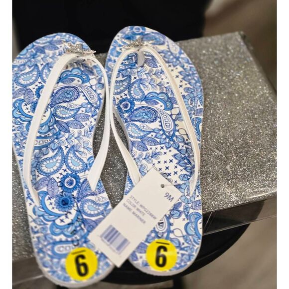 Calypso St. Barth Mariner Flip-Flop Sandals - Picture 3 of 6